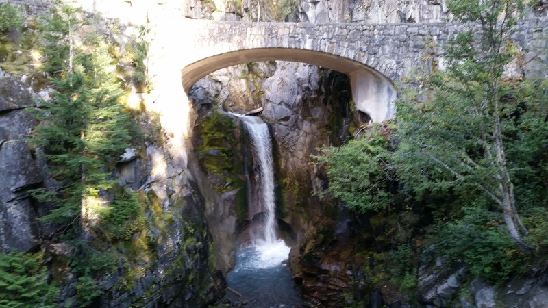 The Bridge Is Only Yards From Christine Falls