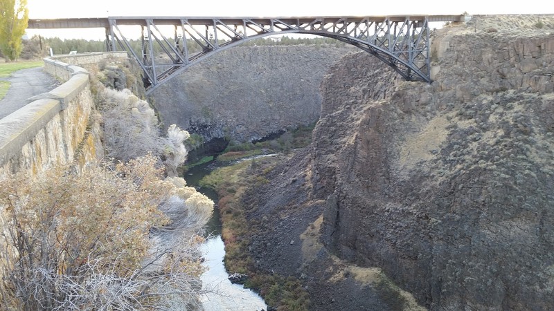 The 1911 Oregon Trunk Railway Bridge Was The First Built Of The Three Bridges