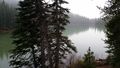Even Elk Lake Was Obscured