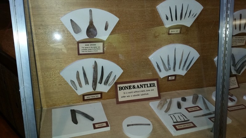 Native American Tools Are Nicely Displayed