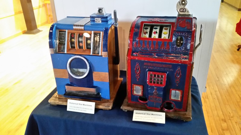 Both Of These Artifacts Are Labeled “Historical Slot Machines” – Not Much Information There