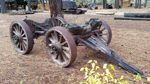 Wheelwrights Joined Steel Tires To Wooden Wheels