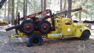 Easily Recognizable Descendants Of These Log Hauler Frequent Highways Of the Northwest Today