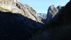 An Easterly View Through King Canyon