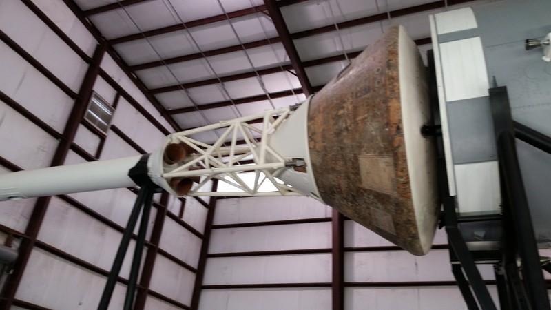Note The Apollo Capsule Attached To The Escape Rocket Assembly