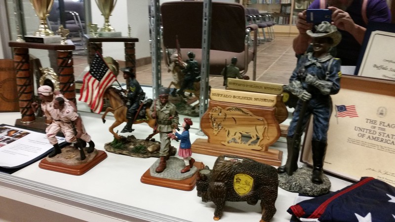 Some Of These Sculptures Depict Very Modern Soldiers