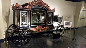 1860 German Hearse Was Pulled By Two Black Horses If The Deceased Was A Man; White Horses For A Woman