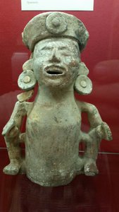 This Ceramic Figure Was Made Between 1200 And 1500 In Southern Mexico - I'm Not Sure What That Has To Do With Texas History!