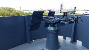 Anti-Aircraft Guns Were Added After Commissioning