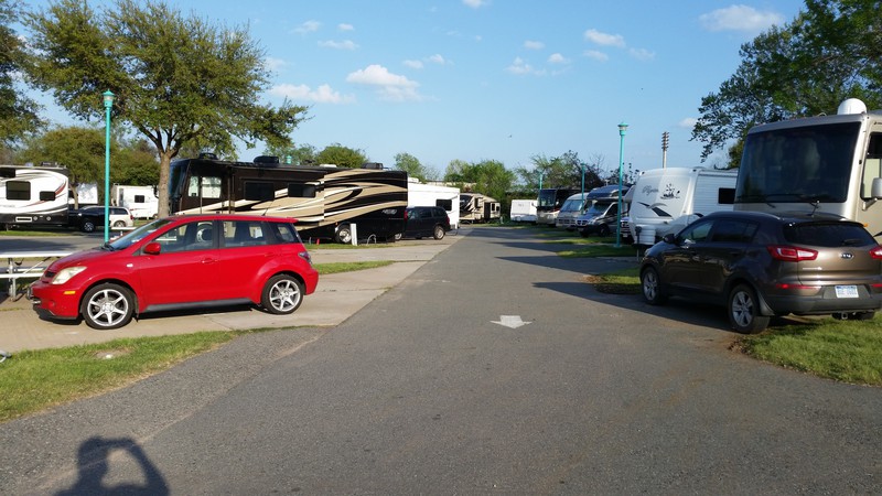 The RV Park About 6 PM The Same, Typical Day