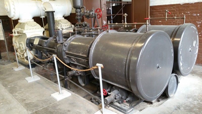 Hot Water (Former Steam) Was Returned To The Boilers