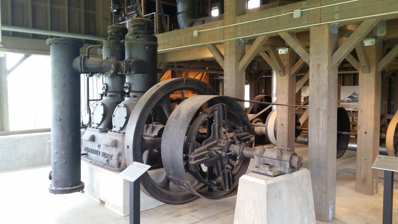 The Steam Engine Drove The Shaft That Turned The Pulley That …