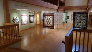 The First Gallery Housed Some Beautiful Quilts