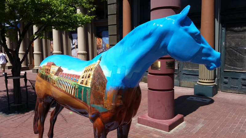 What Else Would Adorn Louisville Streets But Horses