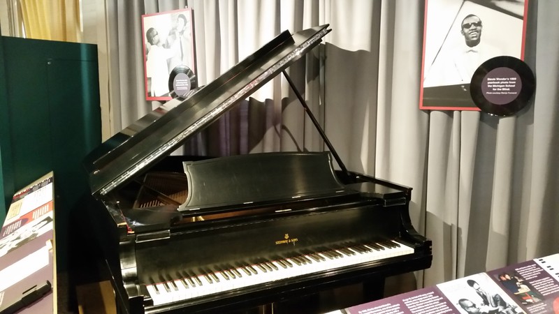 The Steinway Grand Piano Used By Stevie Wonder At The Michigan School For The Blind