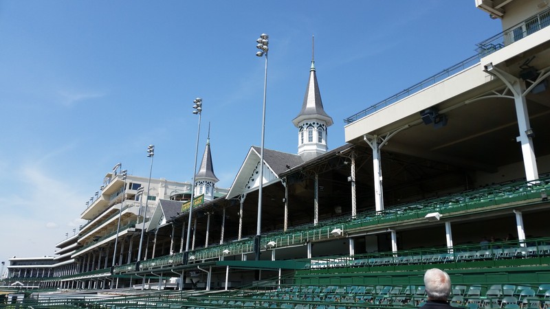 The Twin Spires From Trackside