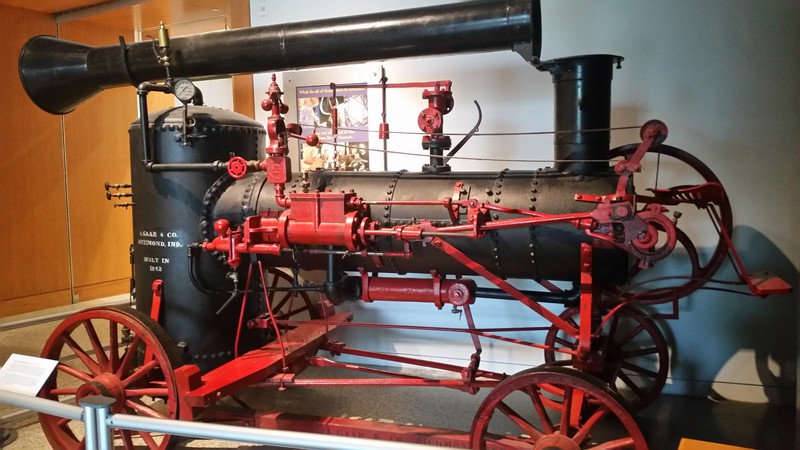 This Gaart & Co. Portable Stream Engine Was Manufactured In Richmond IN