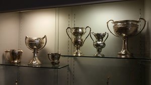 Many Trophies Won By Various Drivers Have Been Donated To The Museum