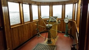This Pilot House Replica Has Water That Moves