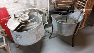 A Couple Of Very Early Washing Machines