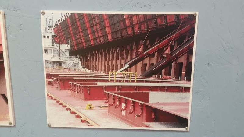 The Discharge End of The Chutes At The Freighter