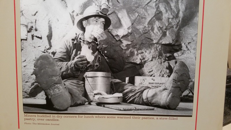 A Miner Lunching On One Of My Favorites – A Pasty