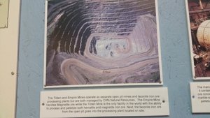 The Open Pit Iron Ore Mine