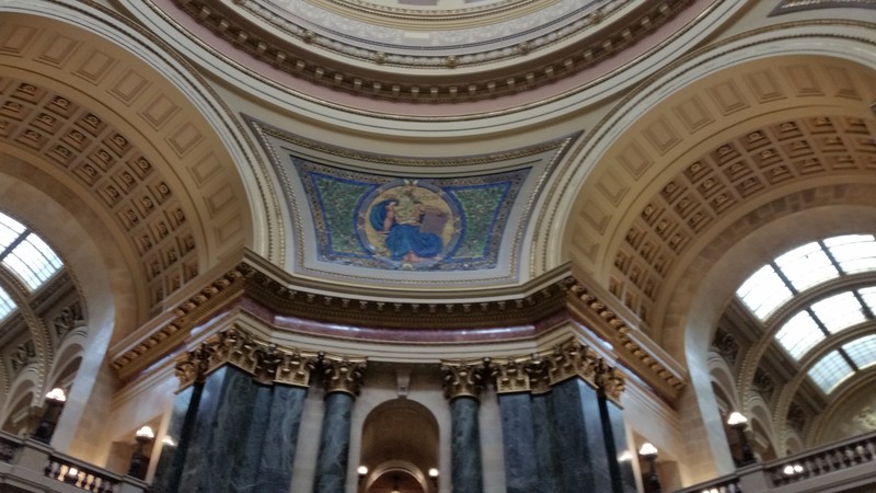 The Panorama From Beneath The Central Dome