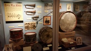 A Nice Display Of Civil War Era Drums