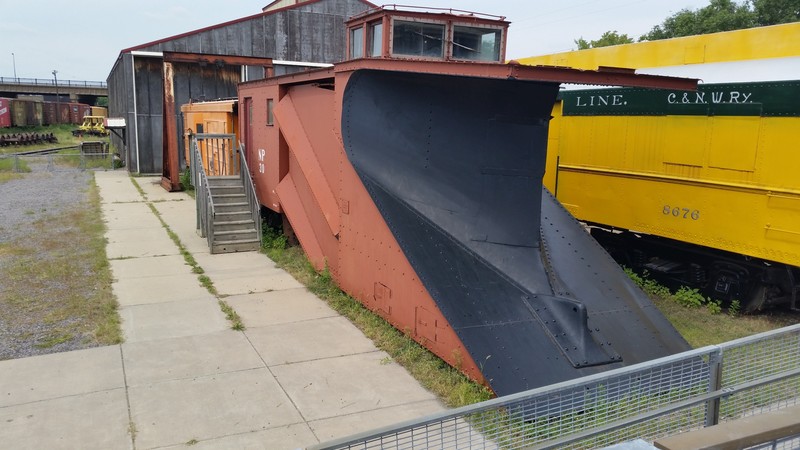 This Snowplow Is Unique And Enticing, But The Gate Was Secured