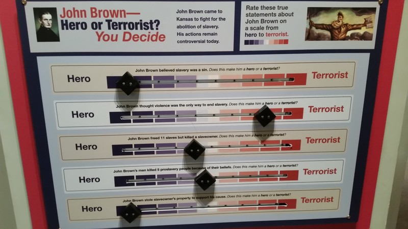 “John Brown:  Hero Or Terrorist? – You Decide,” Is A Nice Interactive Exercise