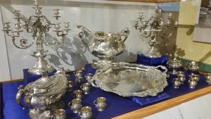 The Silver Service From The Retired Armored Cruiser U.S.S. South Dakota