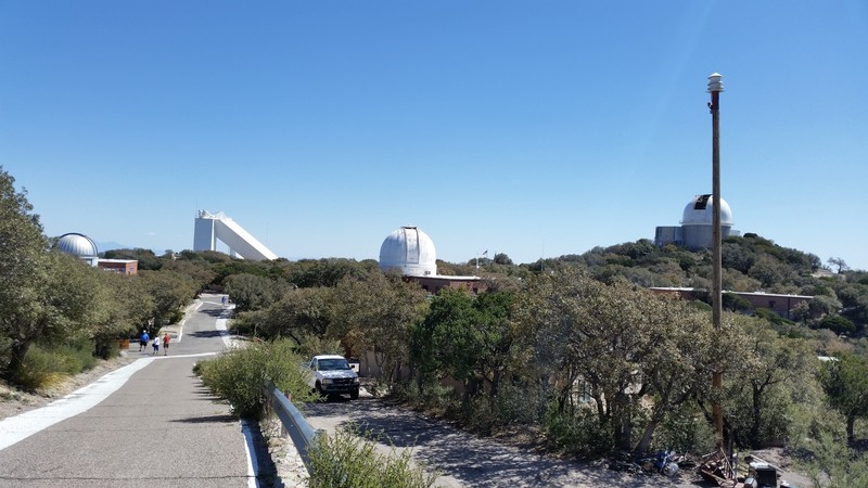 The Publicly Accessible Telescopes Are A Short Walk From The Visitor Center – For Those With Healthy Lungs And Those Accustomed To The Altitude