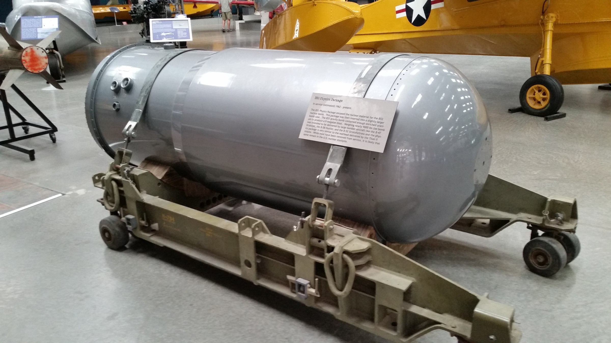 This B53 Physics Package Encased The Nuclear Material For The B53