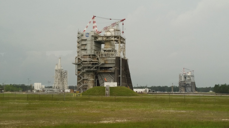 Three Of The Engine Test Stands