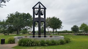 The Marine Aviation Memorial Tower – The Clock Is Inscribed “Take Time To Remember”