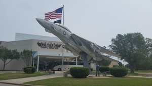 “Top Gun,” The F-14 Tomcat, Stands Guard Outside The Museum