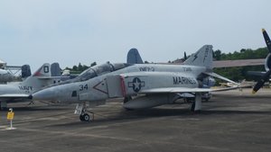 I Got Some Good Pictures Of Aircraft On My Side Of The Trolley – This The Phantom F-4, The Workhorse In Vietnam