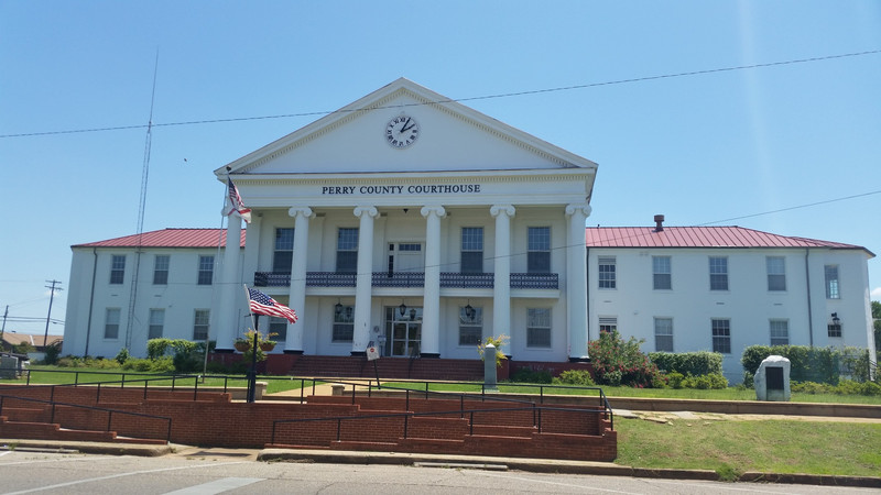 The Perry County AL Courthouse Is The Only One On This Foray That Is Worthy Of Inclusion
