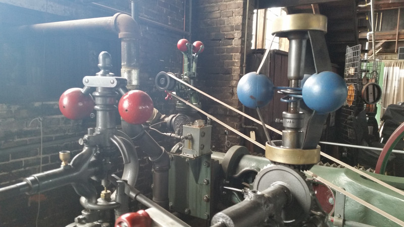 The Blue And Red Balls Served As A Governor, Rotating And Moving Outward As The Speed Of The Steam Engine Increased Until The Governor Activated – Thus The Phrase Balls To The Walls