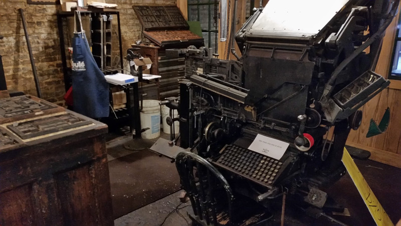 A Linotype For Creating Instruction Manuals