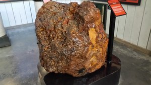 Brown Iron Ore (Sprayed With A Coating To Prevent Deterioration) Is The Type Of Ore Smelted At Tannehill