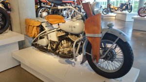 1944 Harley Davidson Model U – When Did The Sailors Start Getting Guns; Or, More Probably, When Were They Taken Away?