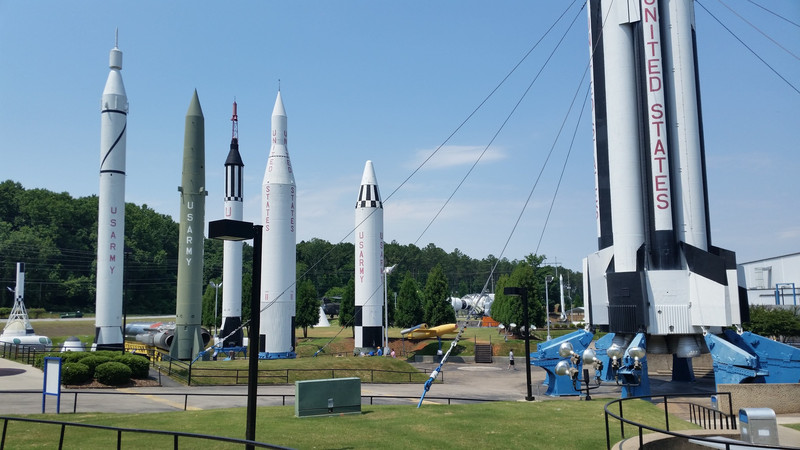 Rocket Park Is Cool, But The Air Temperature Was Very Hot