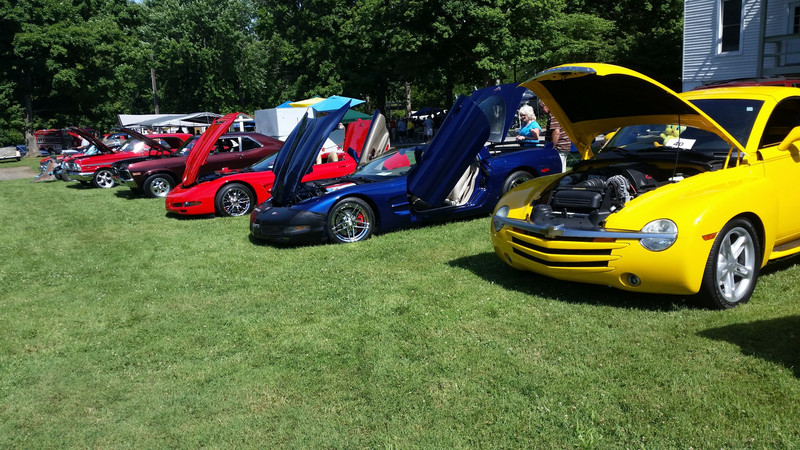 About 50 Or 60 Cars Made The Car Show
