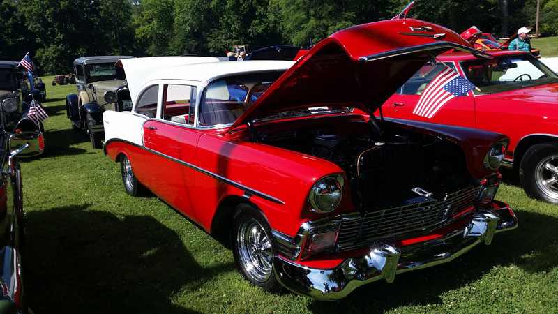 Some Entries Were Sorta Old, Like Me – Hard To Beat A Mid-Fifties Chevy For Classic