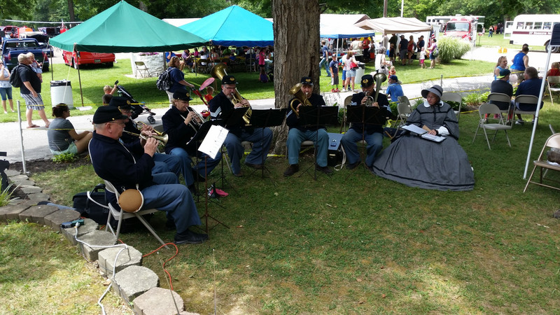 The Civil War Band Played Some Renditions Of True Americana