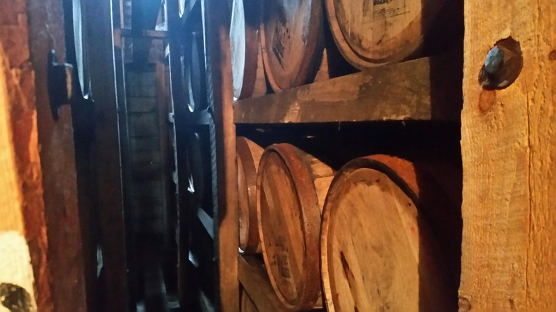 The Charred Oak Aging Barrels