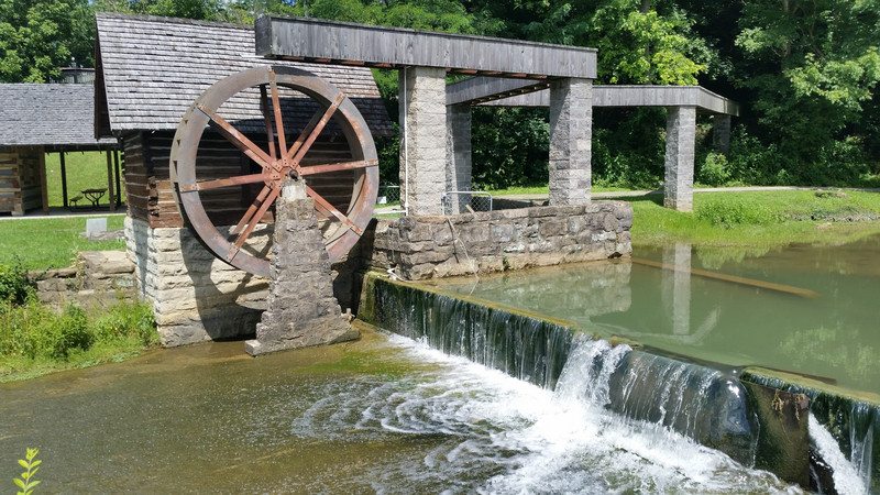 A Chute That Carried Water To The Wheel From Upstream Is Unique