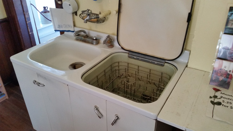 A Dishwasher Was Added Much Later By Anna Larrabee